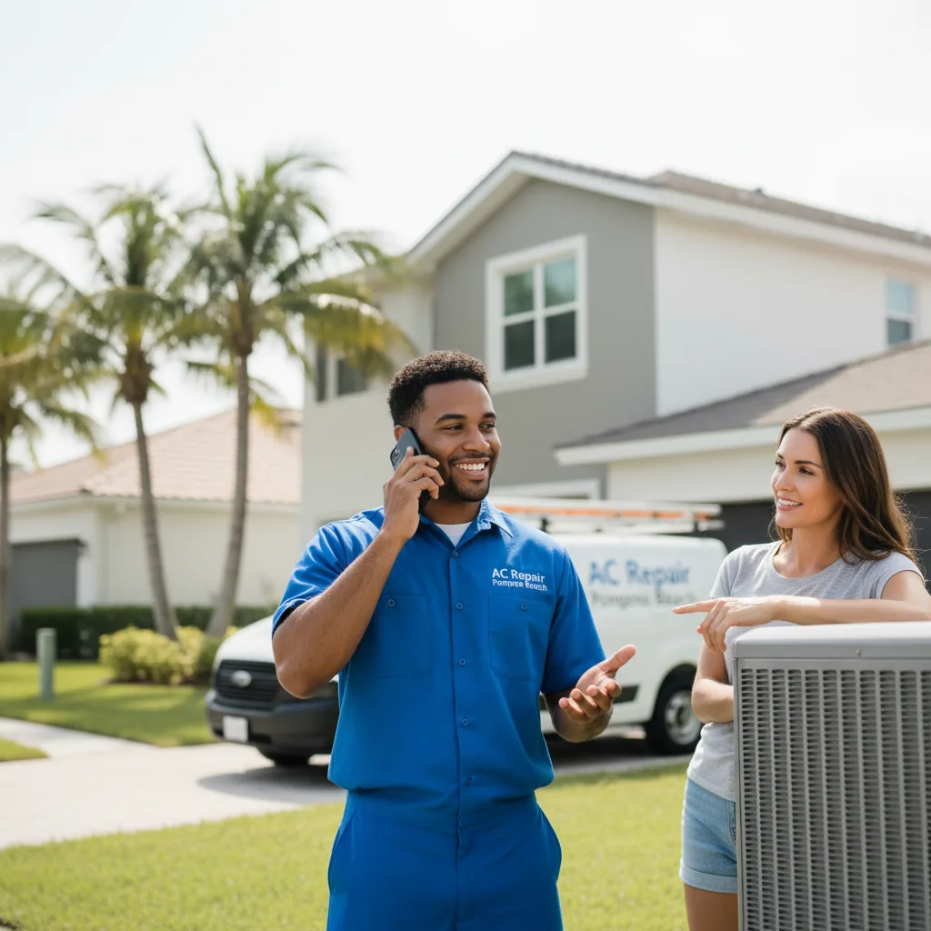 AC Repair Pompano Beach customer support in Weed